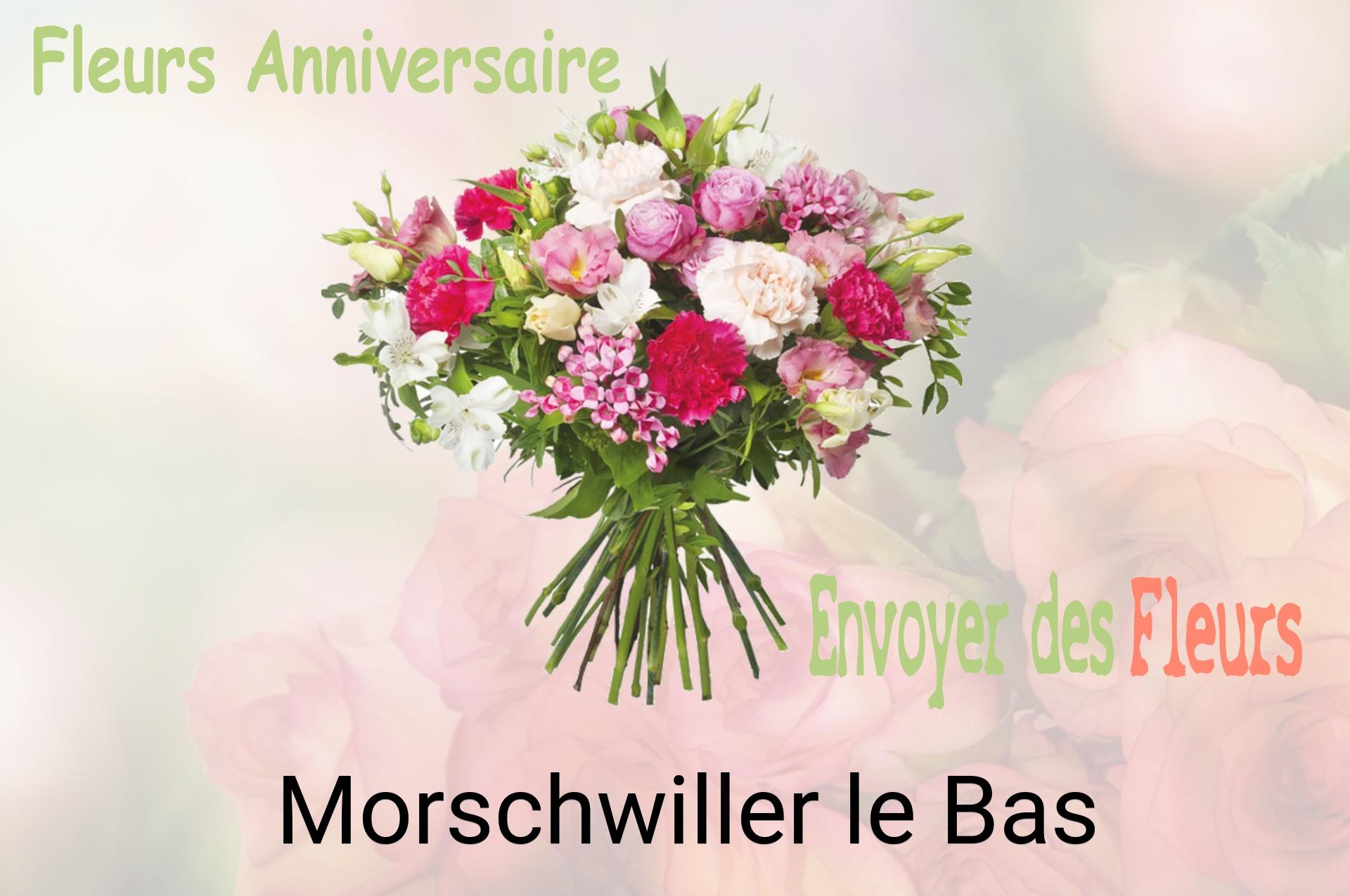 Bouquet de fleurs d’anniversaire livré à Morschwiller-le-Bas